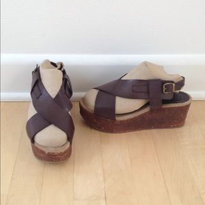 SIXTYSEVEN NIRA PLATFORM SANDALS